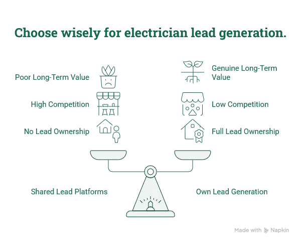Stop Paying Bark for Electrician Leads (NI Guide)